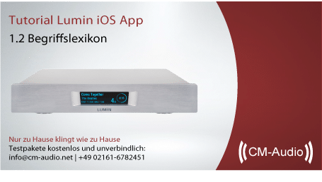Lumin iOS App Benutzeranleitung 1.2 – Begriffslexikon LUMIN-spezifische Begriffe