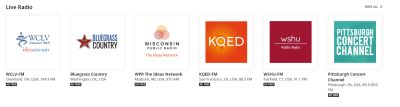 roon live radio sendersuche