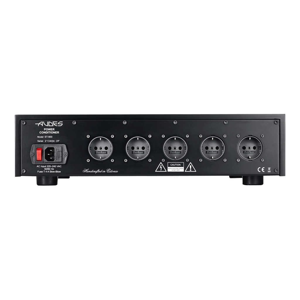 Audes Stromfilter ST-900DC - Vor dem Kauf unverbindlich als Testpaket von CM-Audio zu Hause ausprobieren. 3% Skonto bei Bestellung per Telefon oder E-Mail.